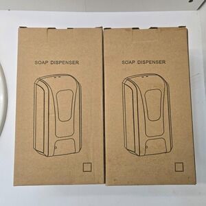 Automatic Soap Dispenser Sensor – Wall Mount – 1200ml (Set of 2)